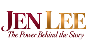 JEN LEE Metallic Brand Logo